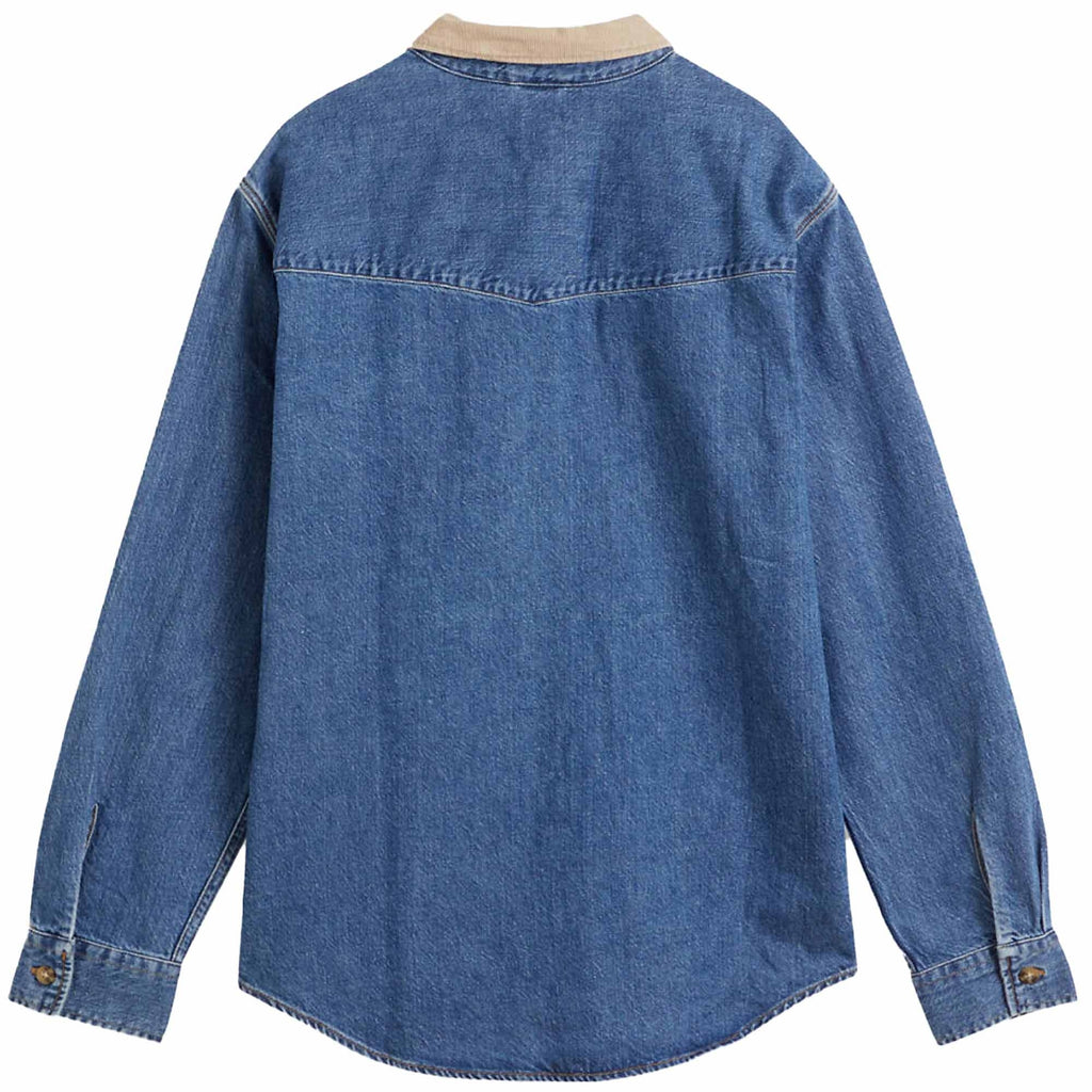 Levi's® Relaxed Fit Western Shirt - Blue