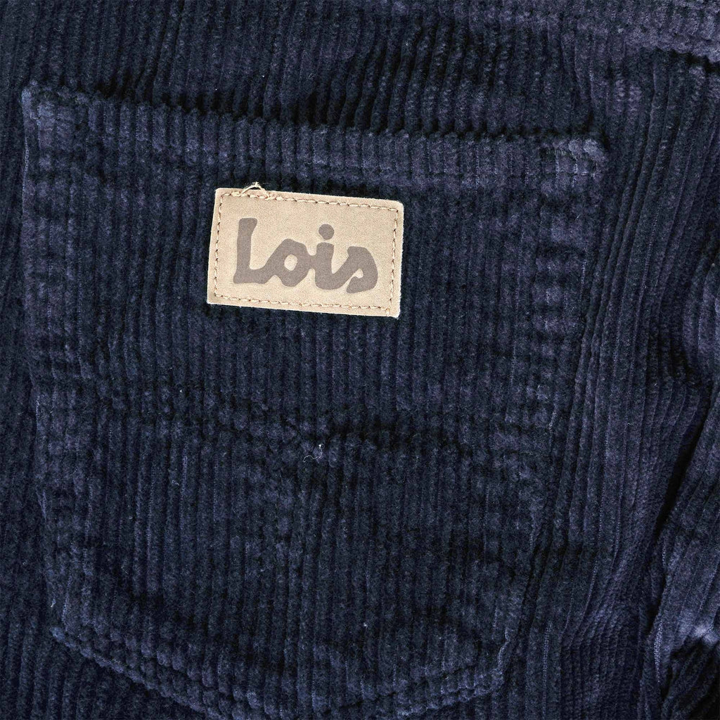 Dallas Jumbo Cord Trousers - Navy