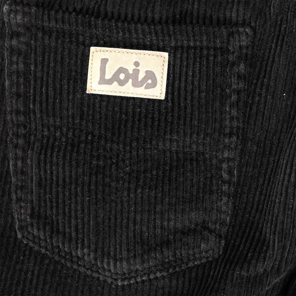 Dallas Jumbo Cord Trousers - Black