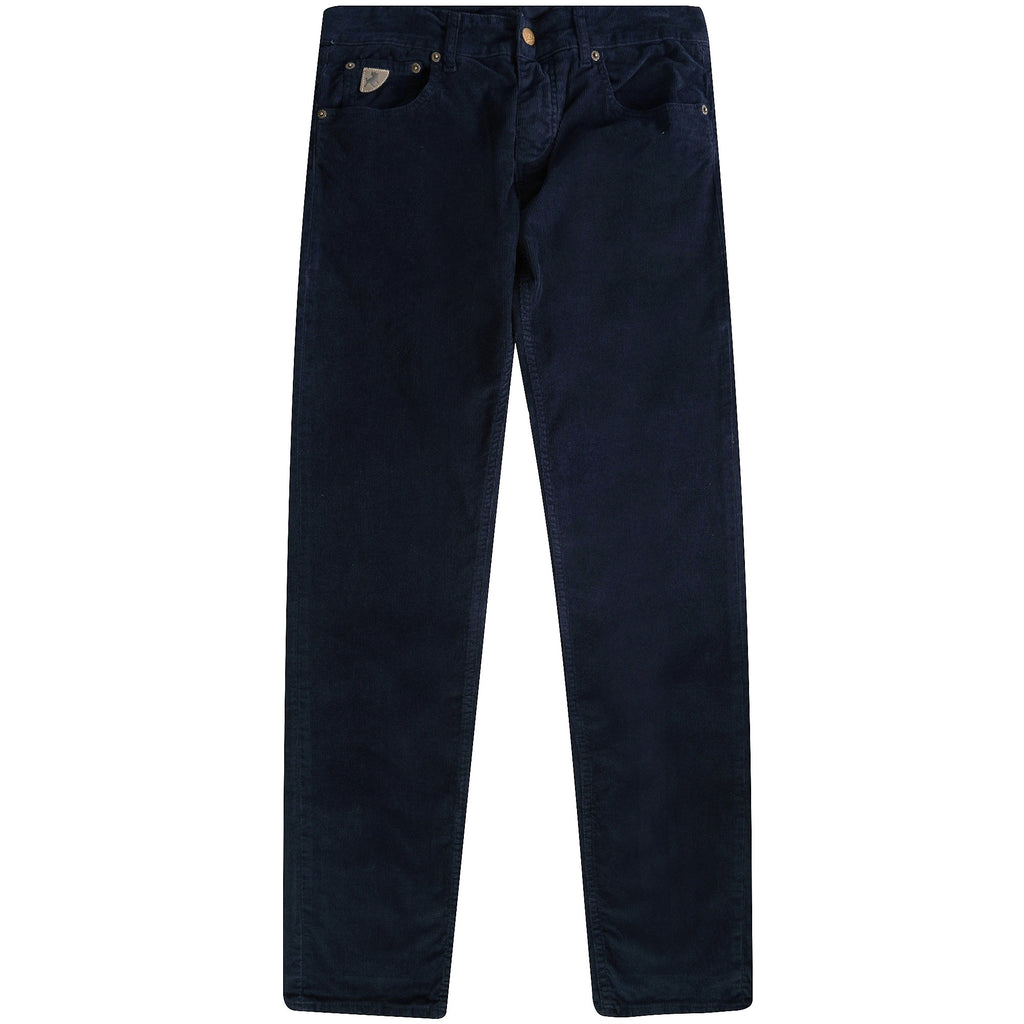 Sierra Thin Cord Trousers - Navy