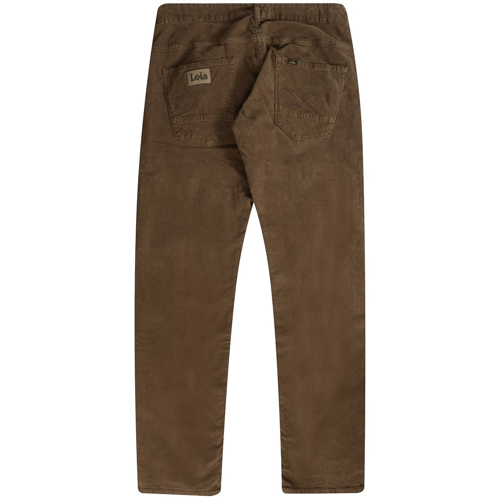 Sierra Thin Cord Trousers - Brown