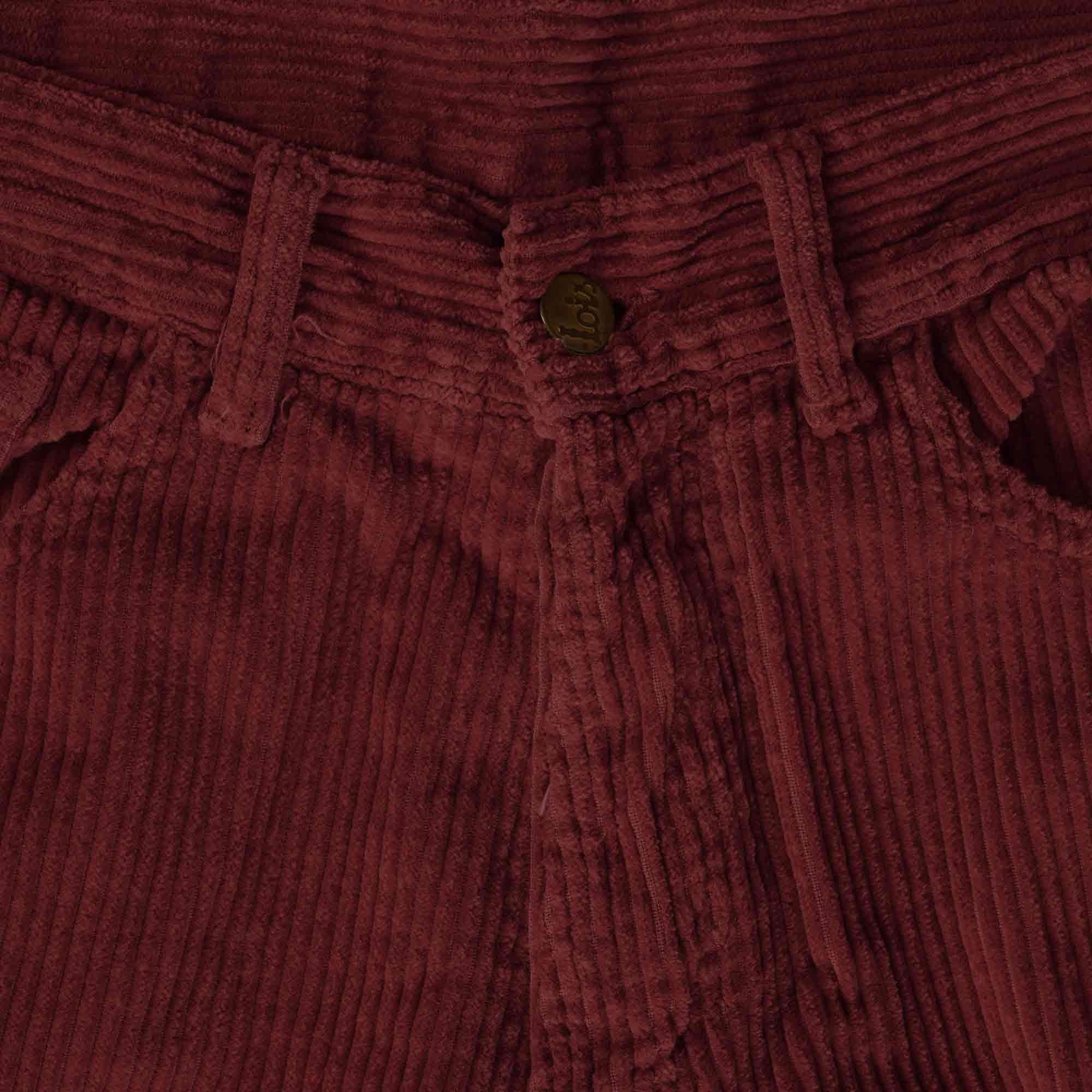 Lois Jeans Dallas Jumbo Cord Trousers - Burgundy