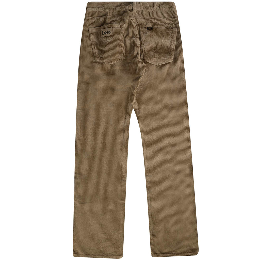 Dallas Jumbo Cord Trousers - Dark Sand