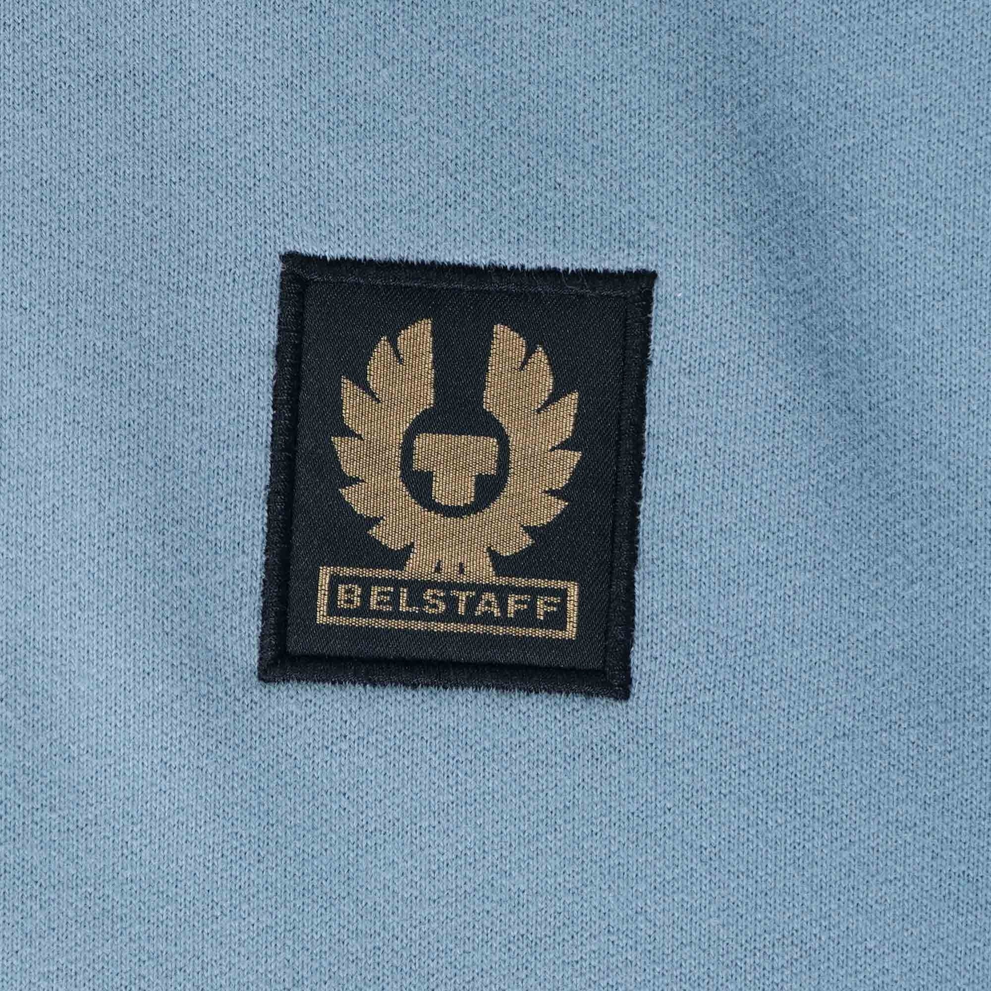 Belstaff Full Zip Hoodie - Artic Blue