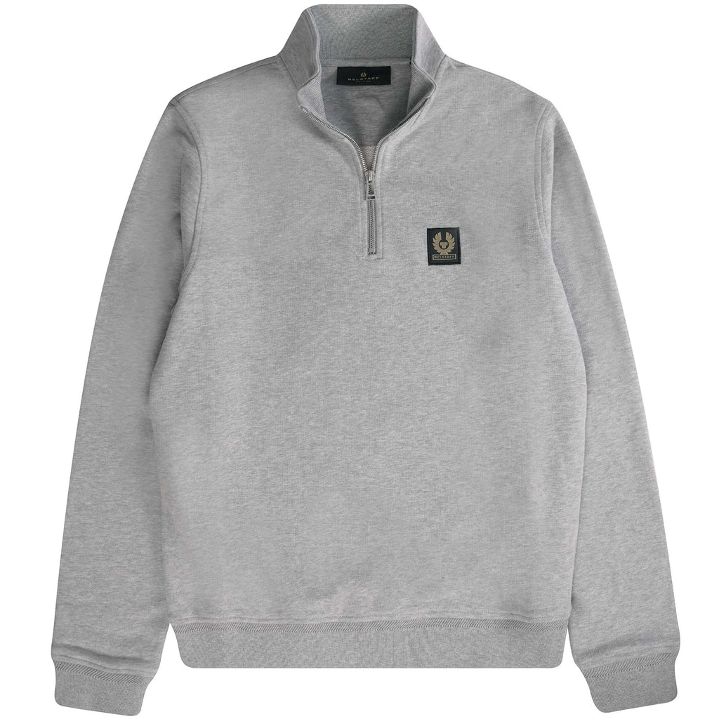 Belstaff Quarter Zip Sweatshirt - Grey
