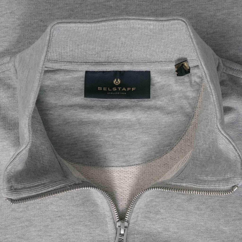 Belstaff Quarter Zip Sweatshirt - Grey