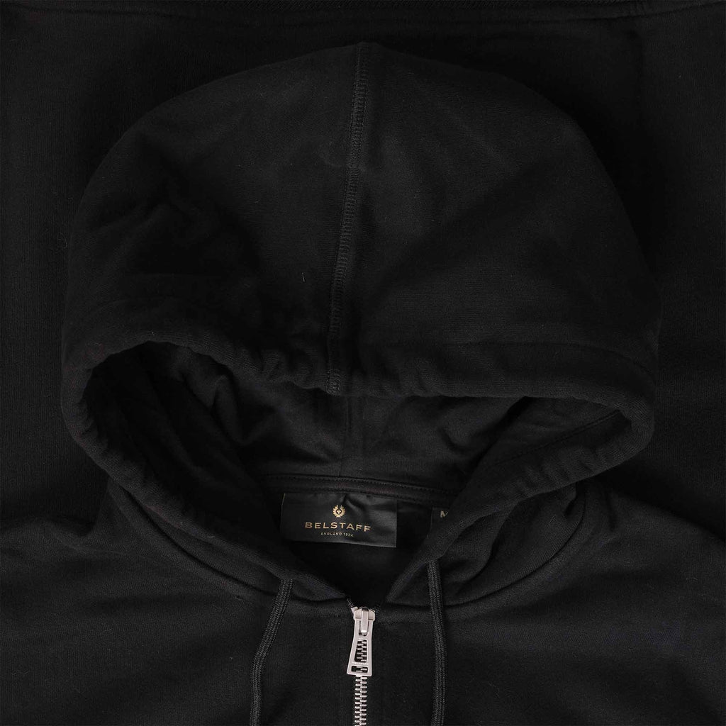 Belstaff Full Zip Hoodie - Black