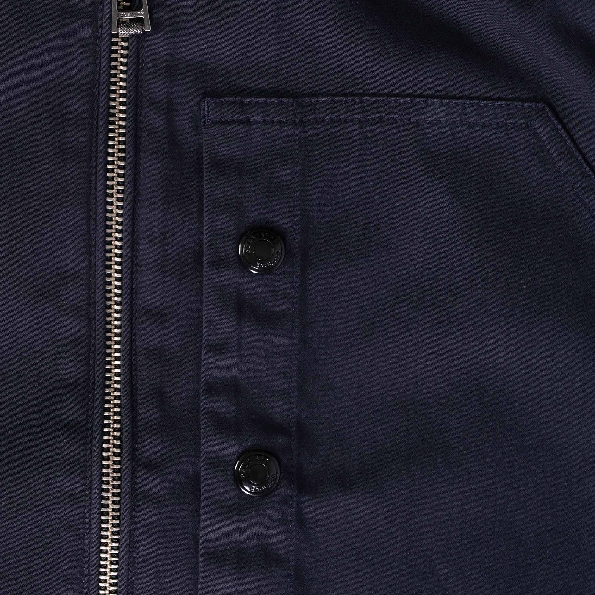 Belstaff Slant Overshirt - Dark Ink