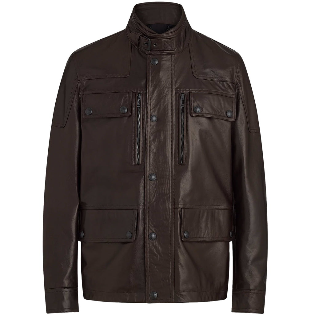 Belstaff Dene Jacket - Dark Brown