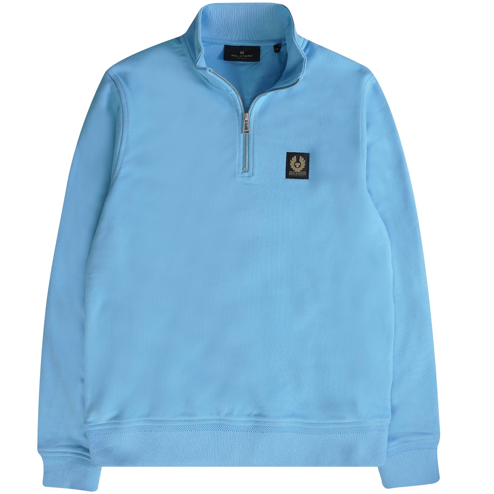 Belstaff Quarter Zip Sweatshirt - Horizon Blue