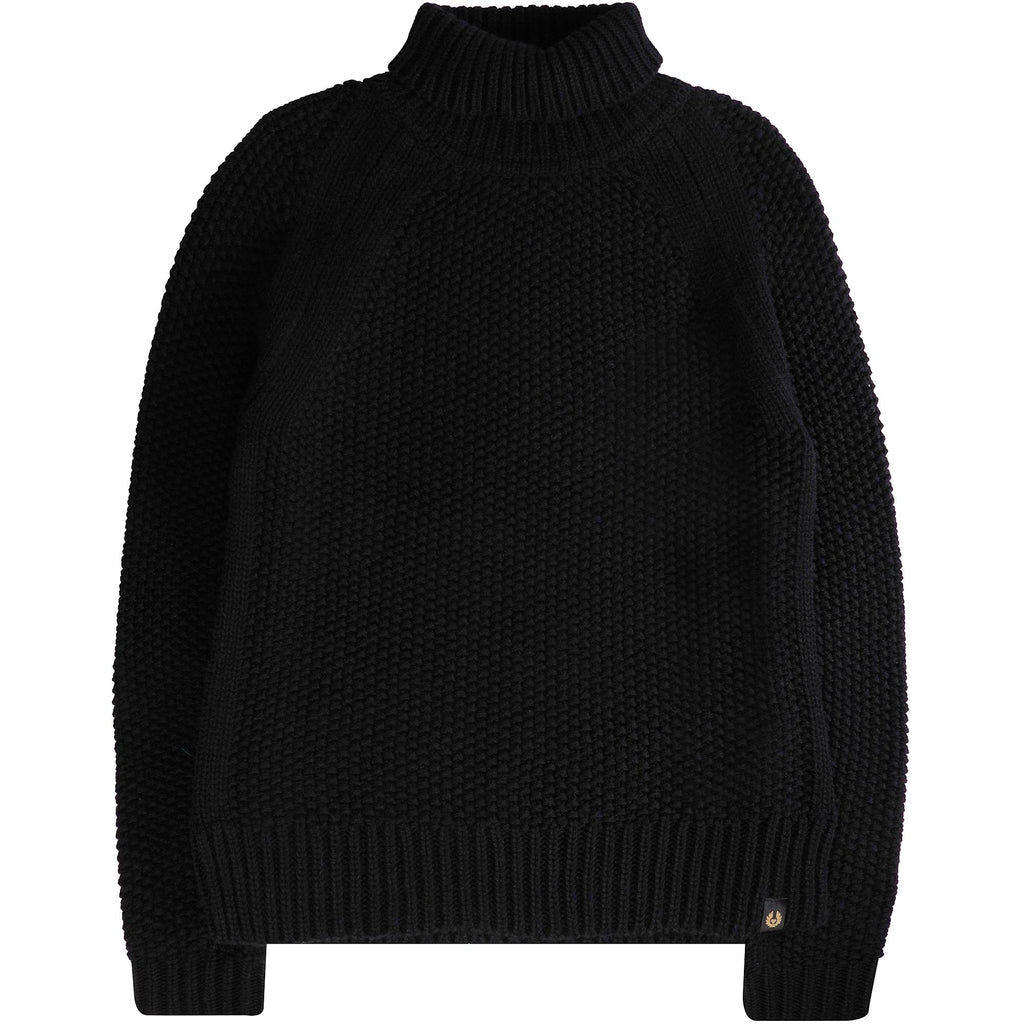 Belstaff Manor Roll Neck - Black
