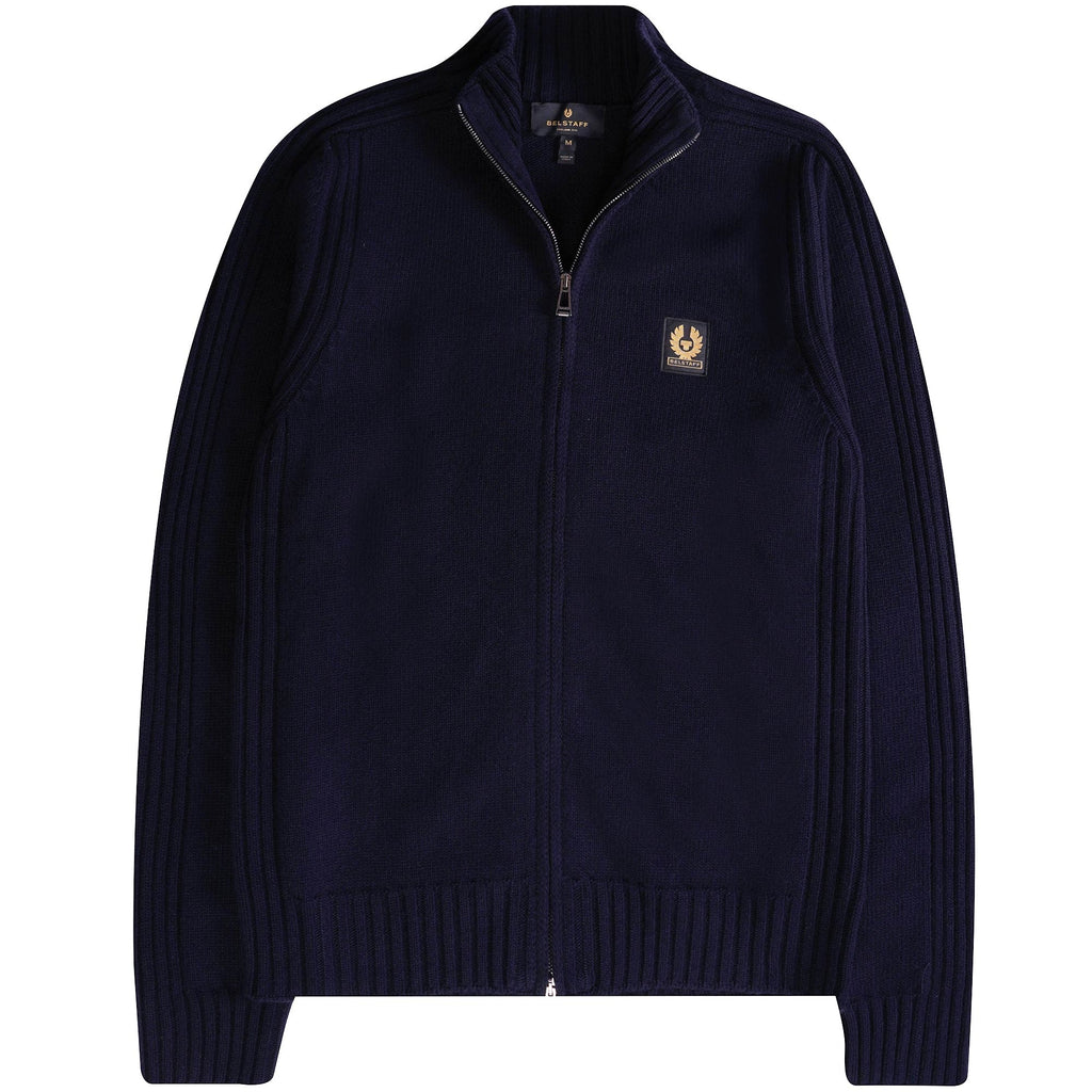 Belstaff Watch Zip Cardigan - Dark Ink