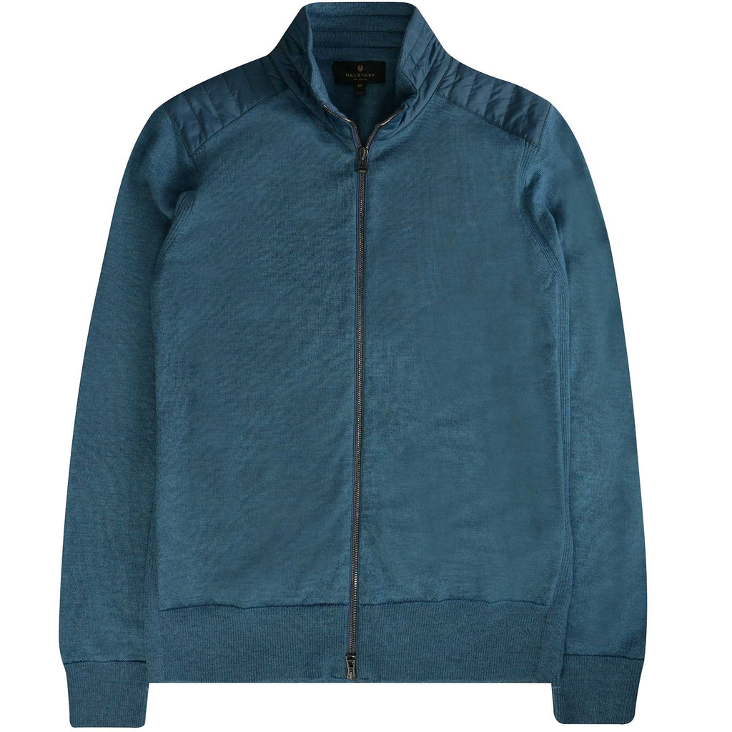 Belstaff Kelby Zip Cardigan - Legion Blue