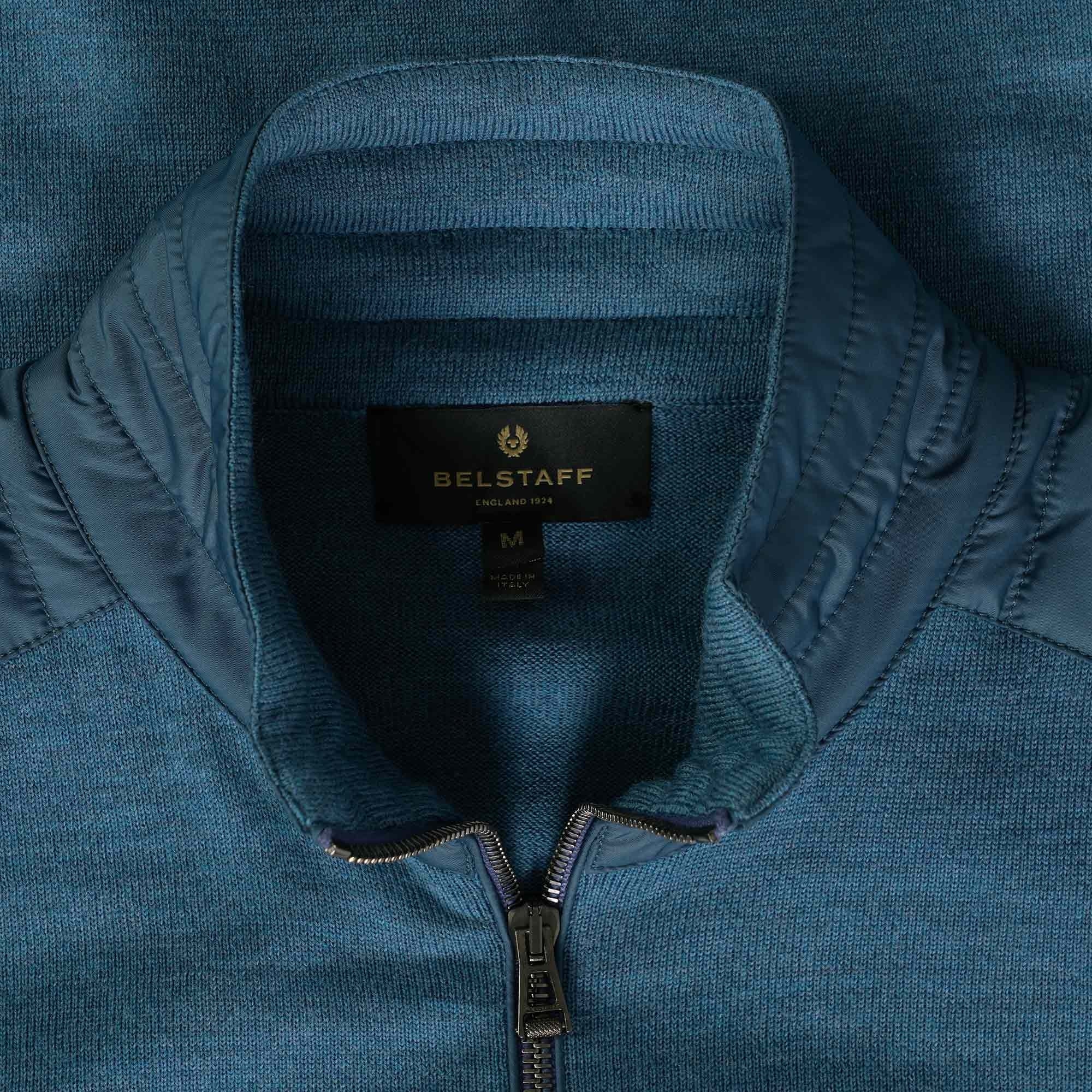 Belstaff Kelby Zip Cardigan - Legion Blue