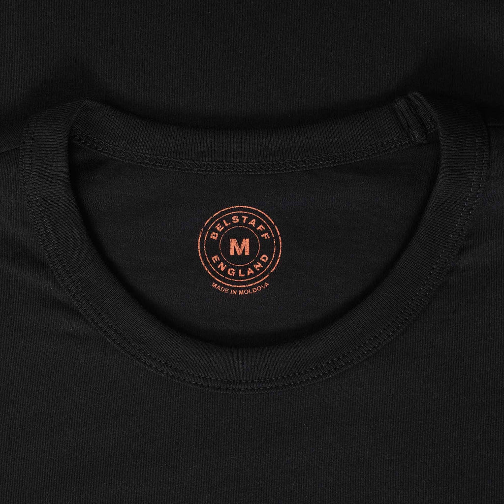 Belstaff Coteland 2.0 T-Shirt - Black/Signal Orange