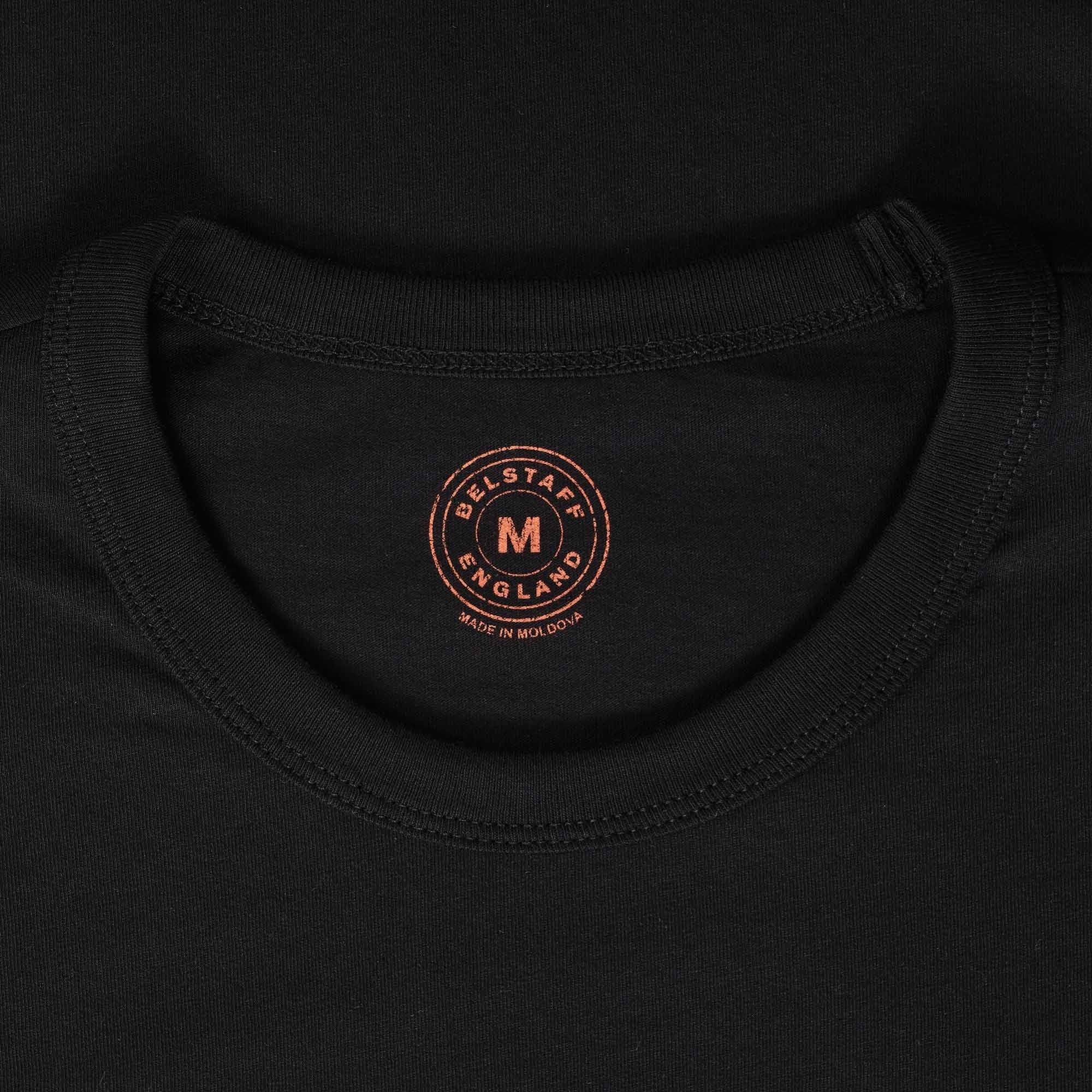 Belstaff Coteland 2.0 T-Shirt - Black/Signal Orange