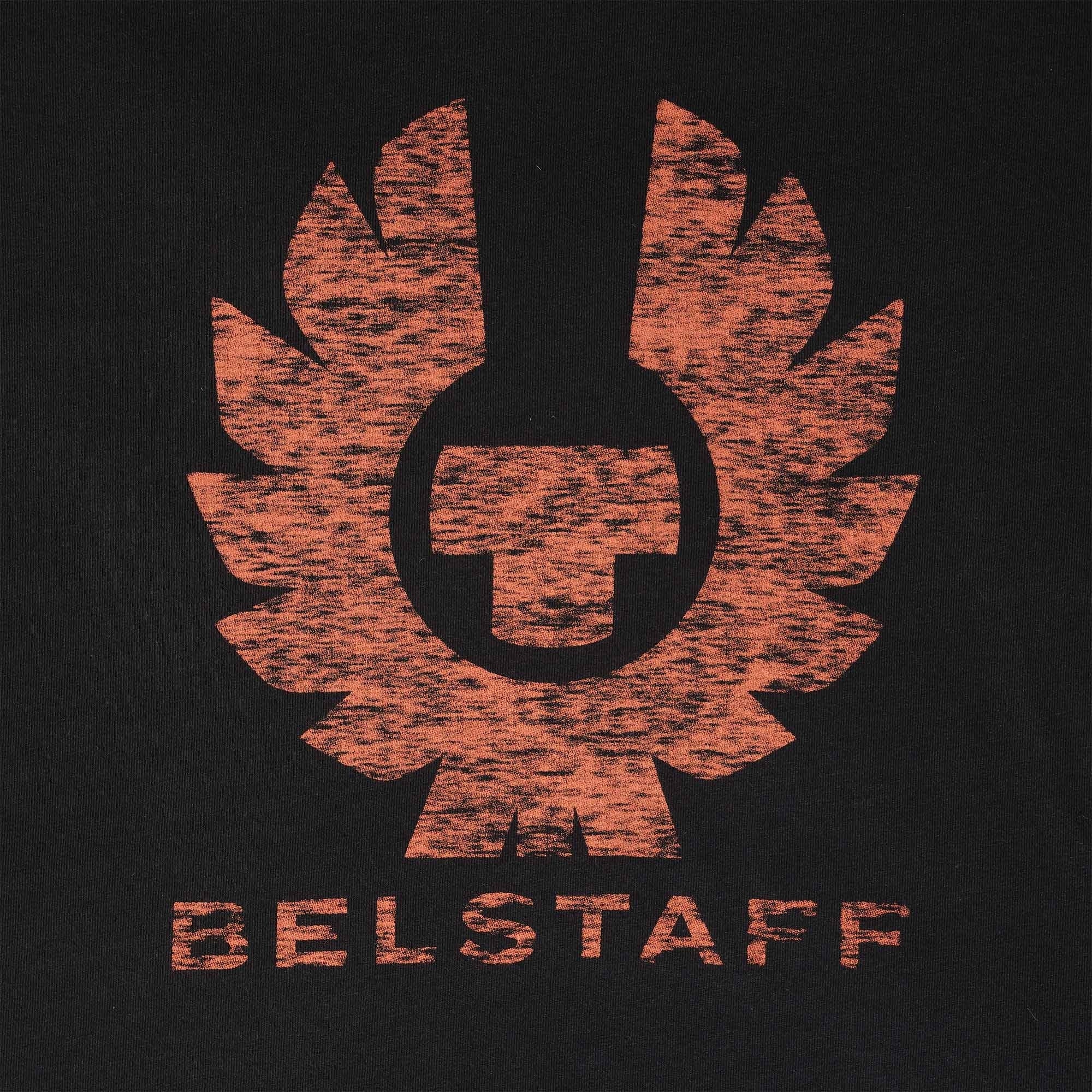 Belstaff Coteland 2.0 T-Shirt - Black/Signal Orange
