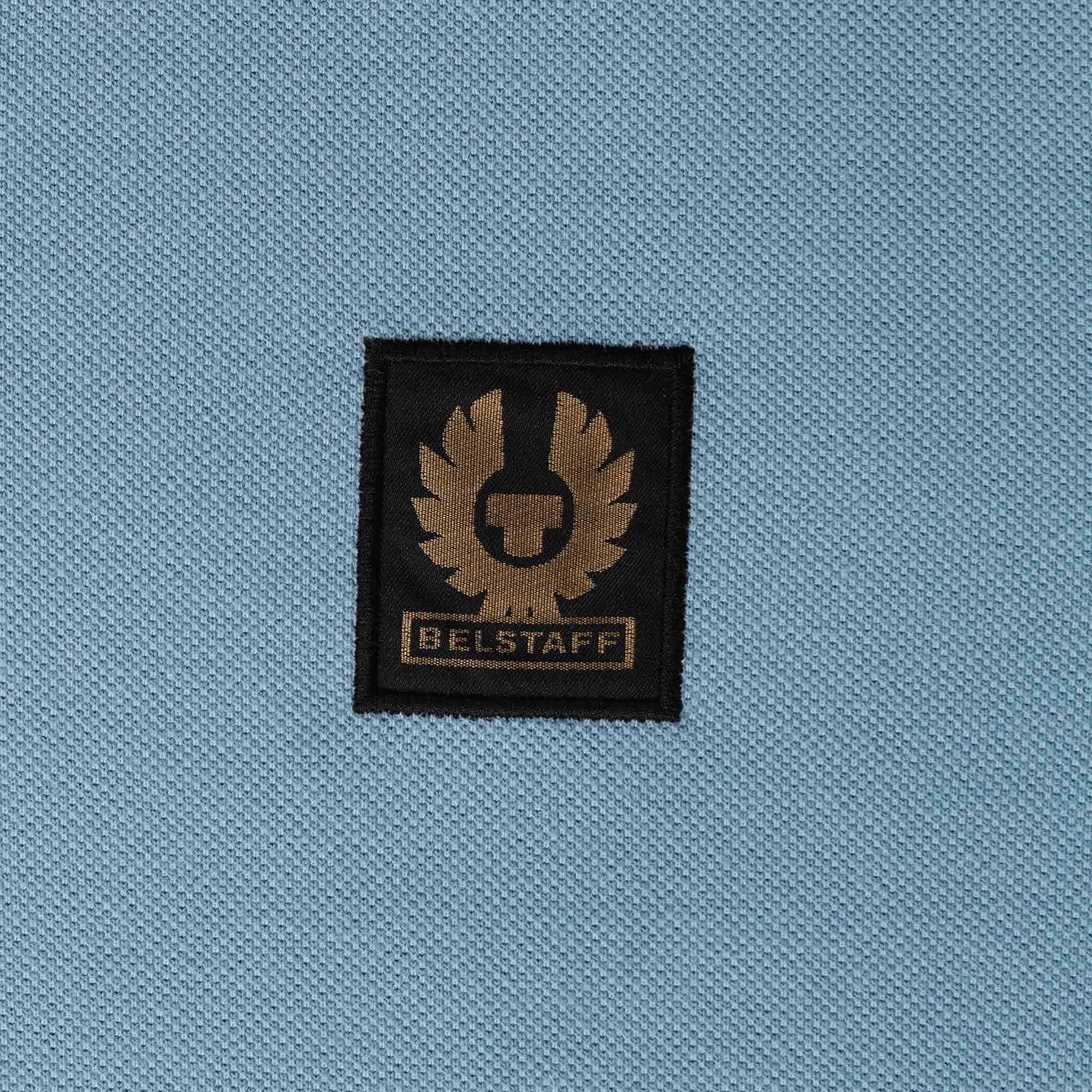 Belstaff Logo Polo Shirt - Arctic Blue