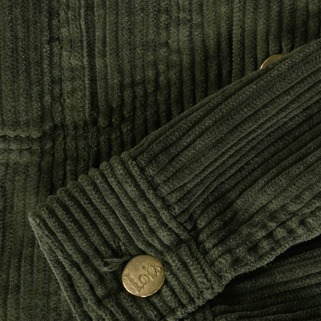 Tejana Jumbo Cord Jacket - Olive Green
