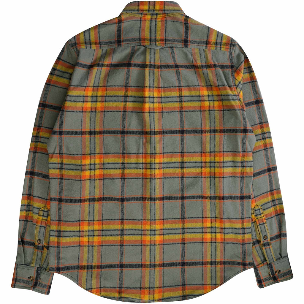 Timberland Heavy Flannel Check Shirt - Green/Yellow