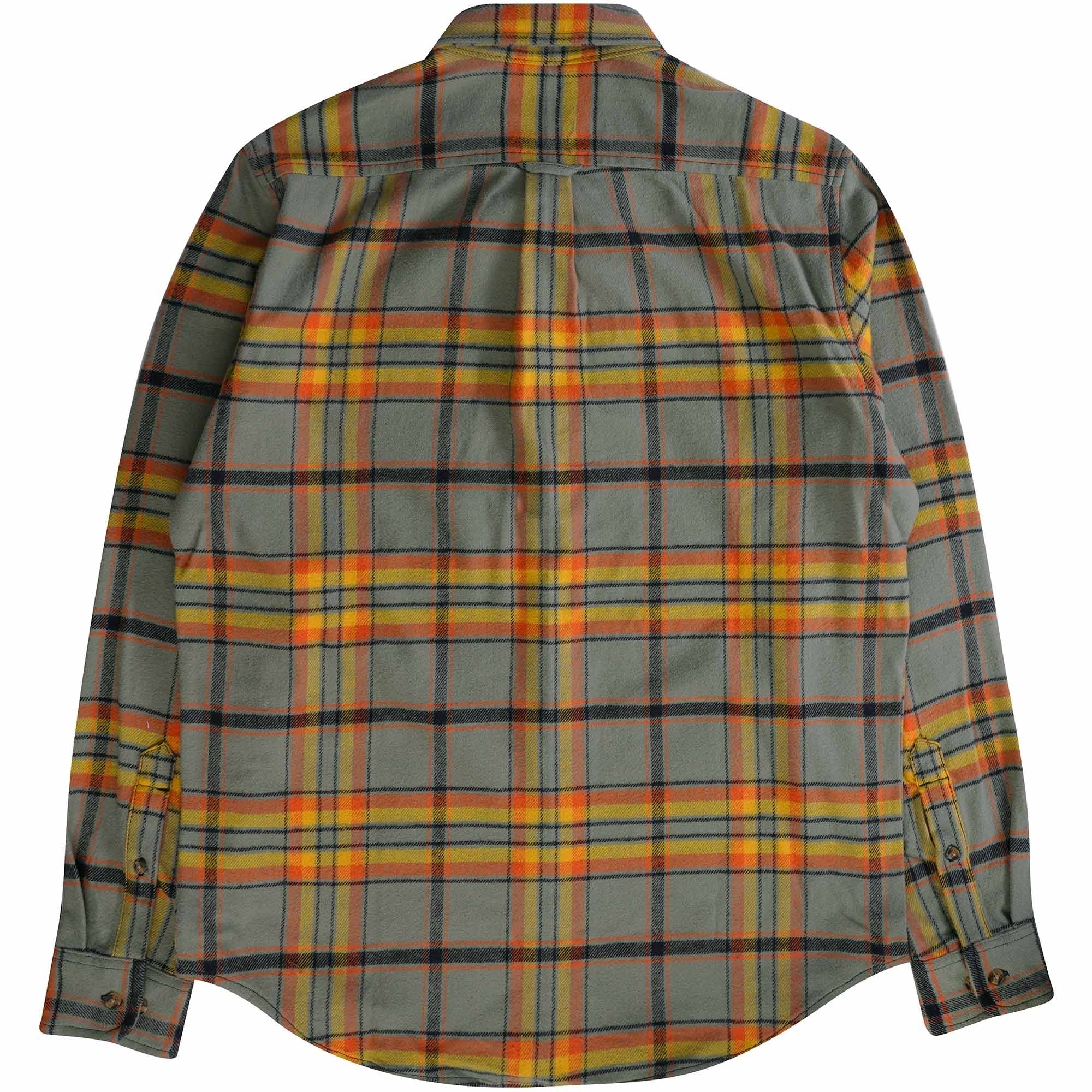 Timberland Heavy Flannel Check Shirt - Green/Yellow