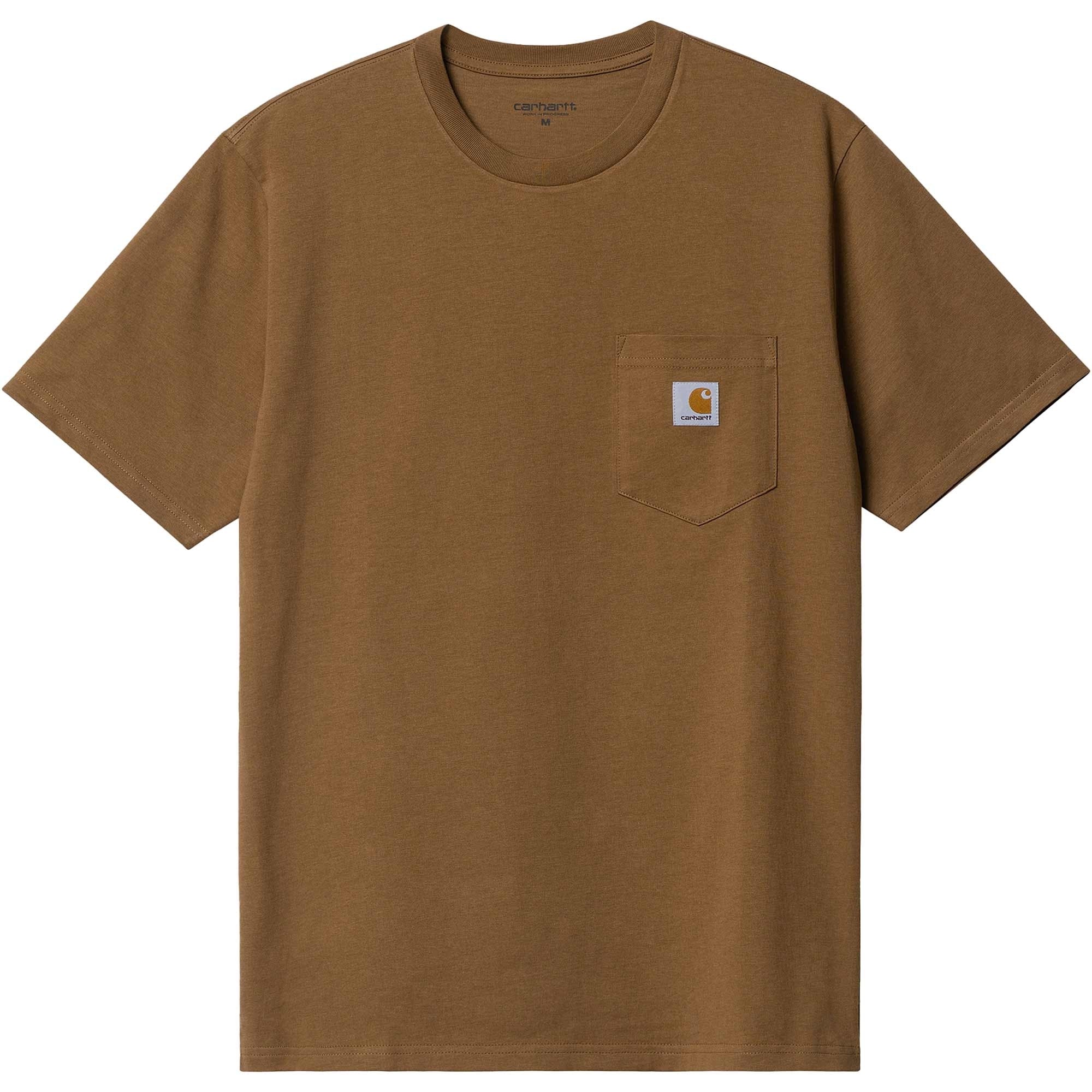 Carhartt WIP Short Sleeve Pocket T-Shirt - Jasper