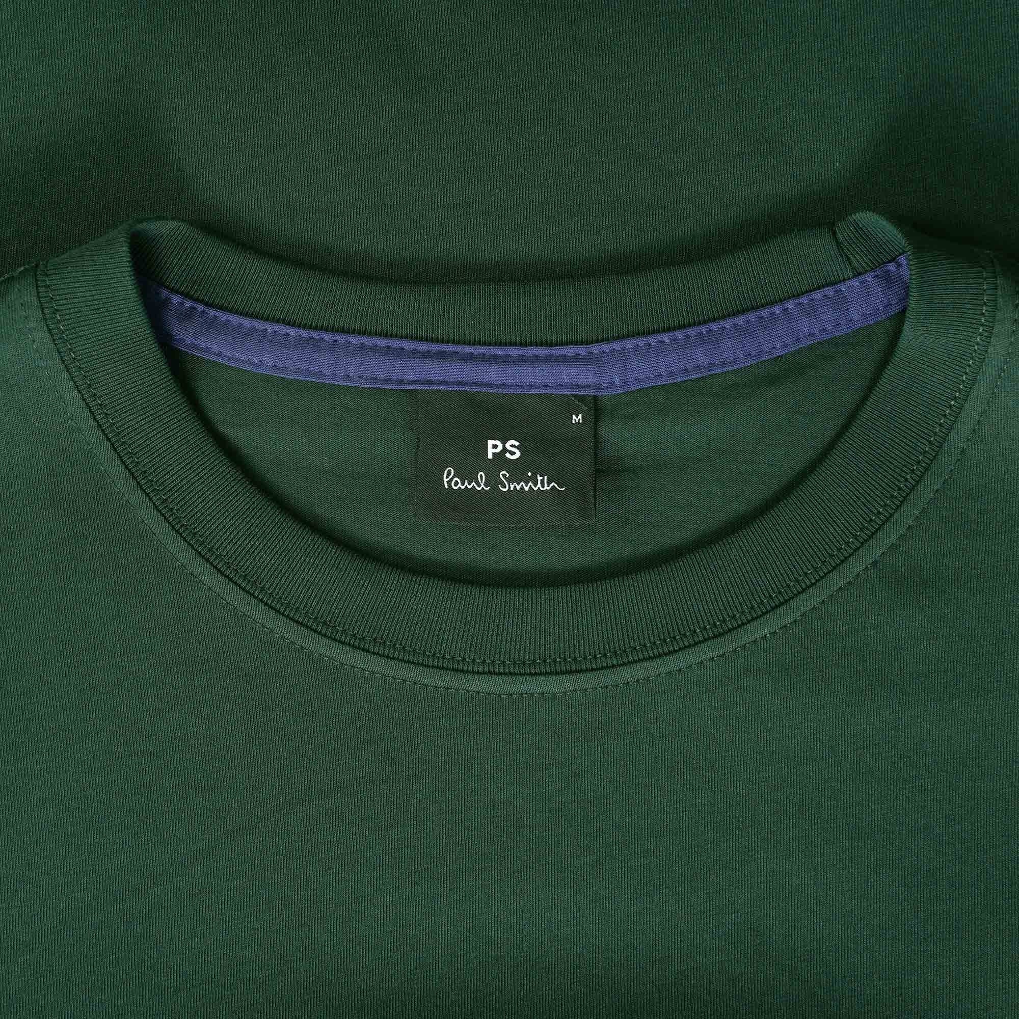 Paul Smith Zebra Logo T-Shirt - Dark Green