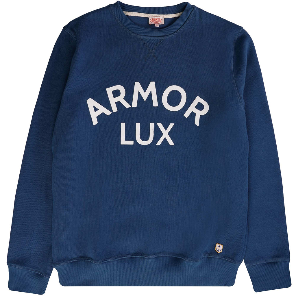 Armor Lux Logo Sweatshirt - Libeccio