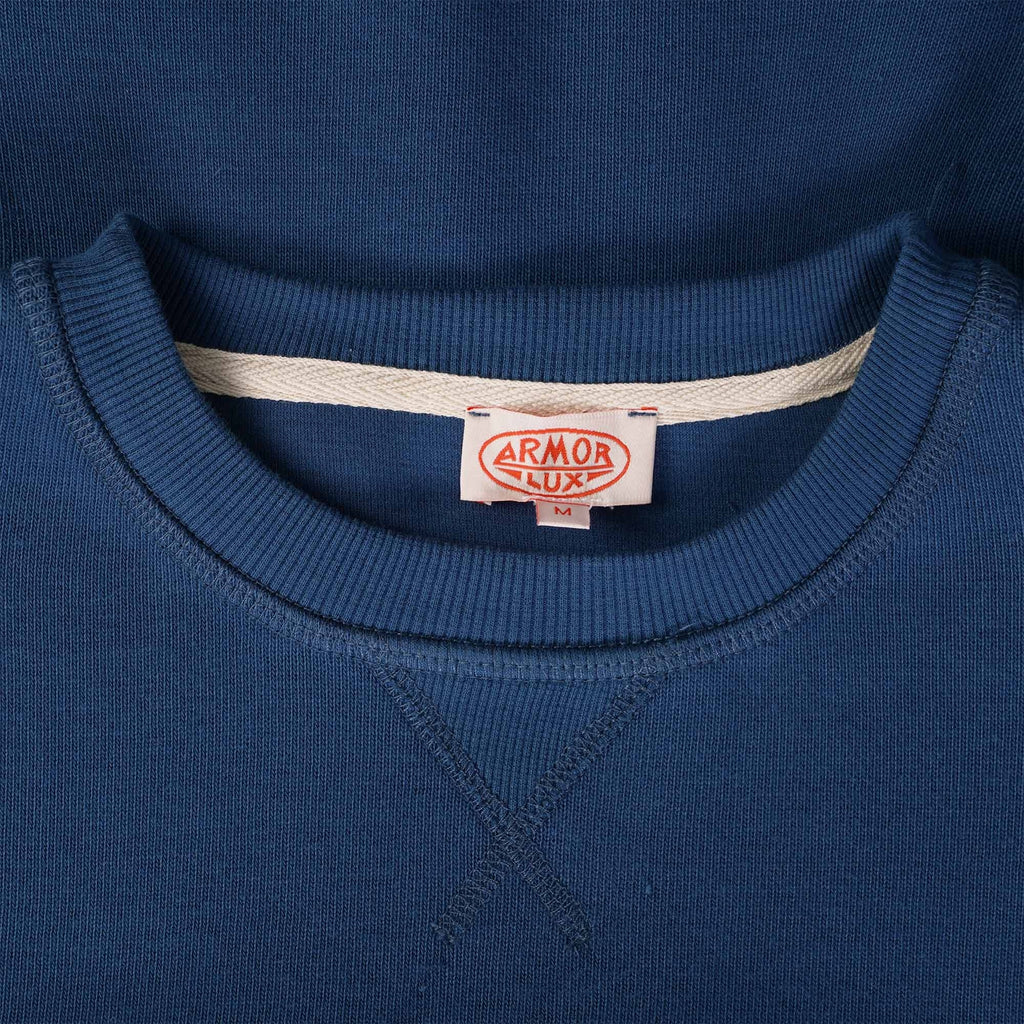 Armor Lux Logo Sweatshirt - Libeccio