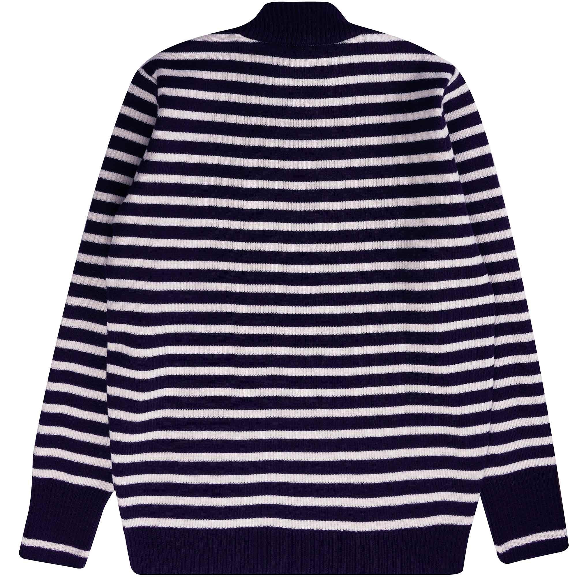 Armor Lux Heritage Wool Sweatshirt - Navy/Nature