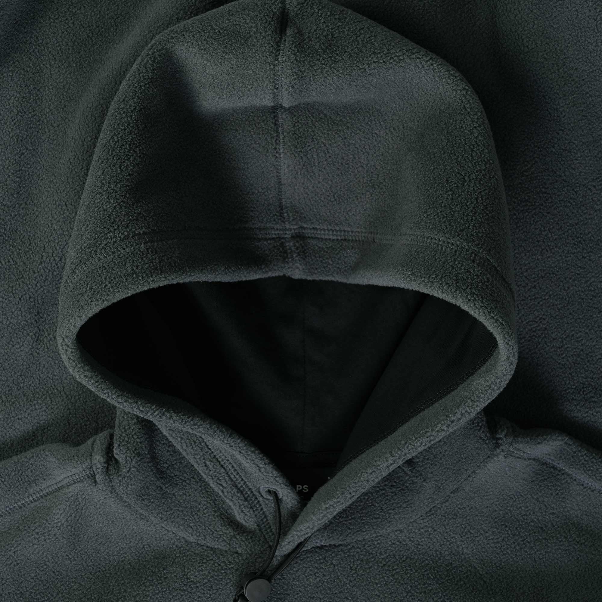 Paul Smith Fleece Happy Hoodie - Anthracite