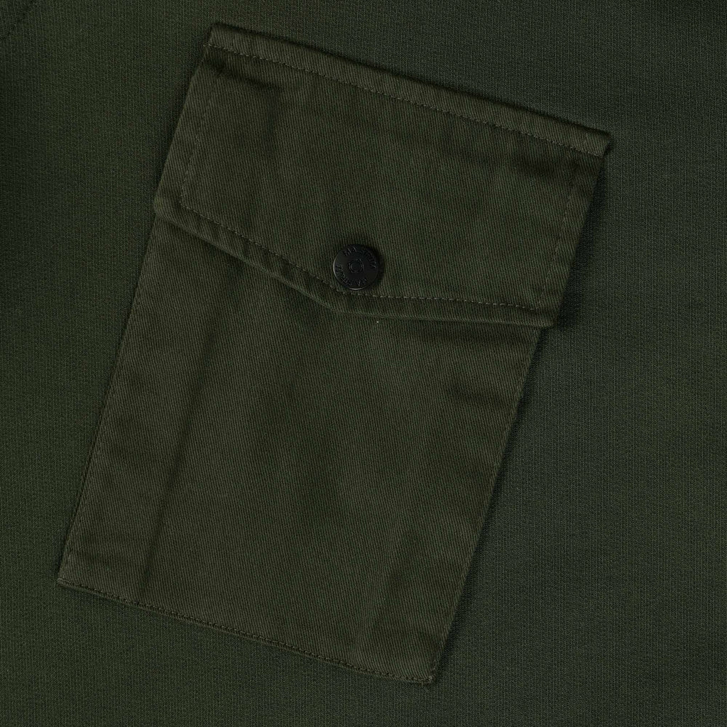 Ma Strum Funnel Neck Zip Sweatshirt - Oil Slick