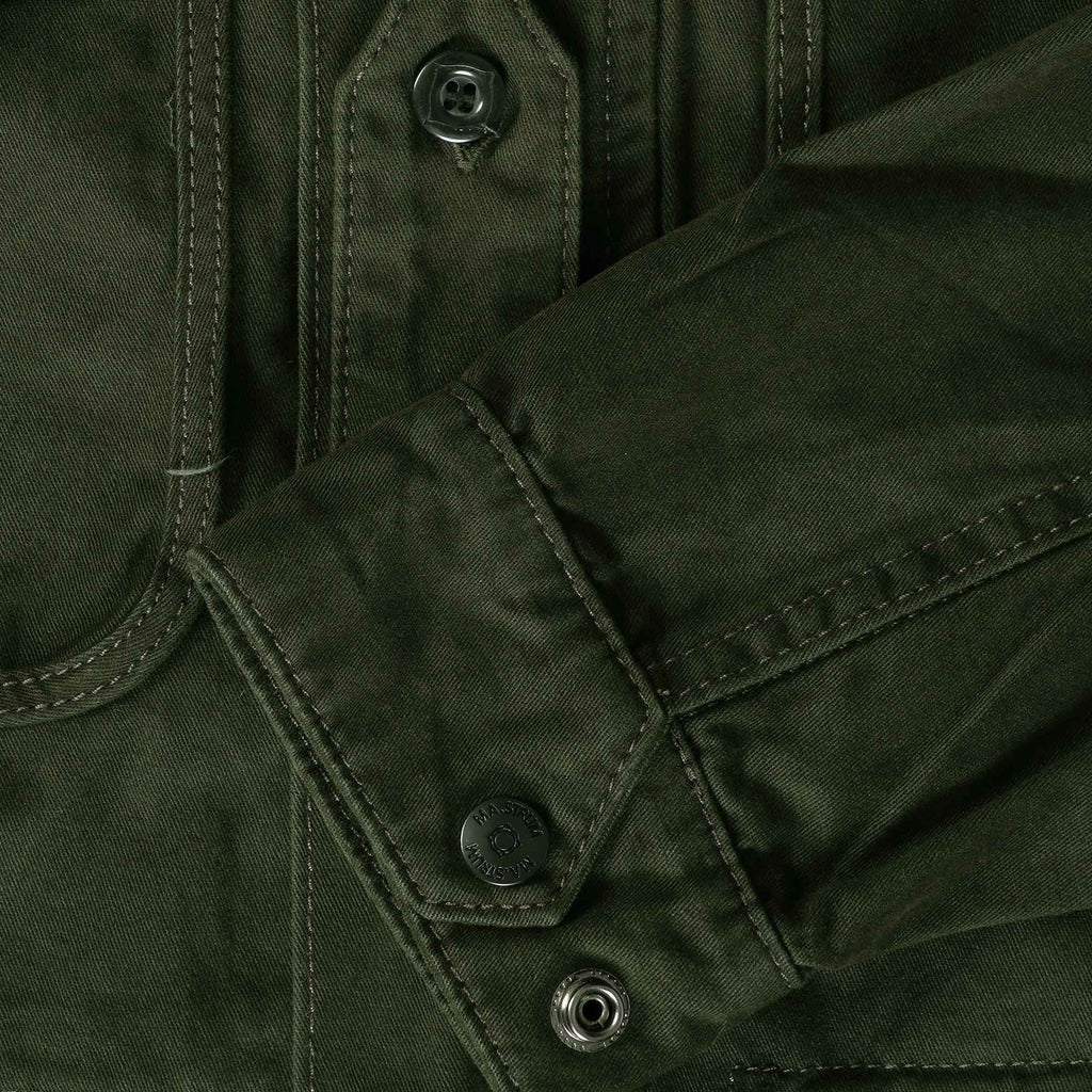 Zip Front Hooded Jacket - Oil Slick