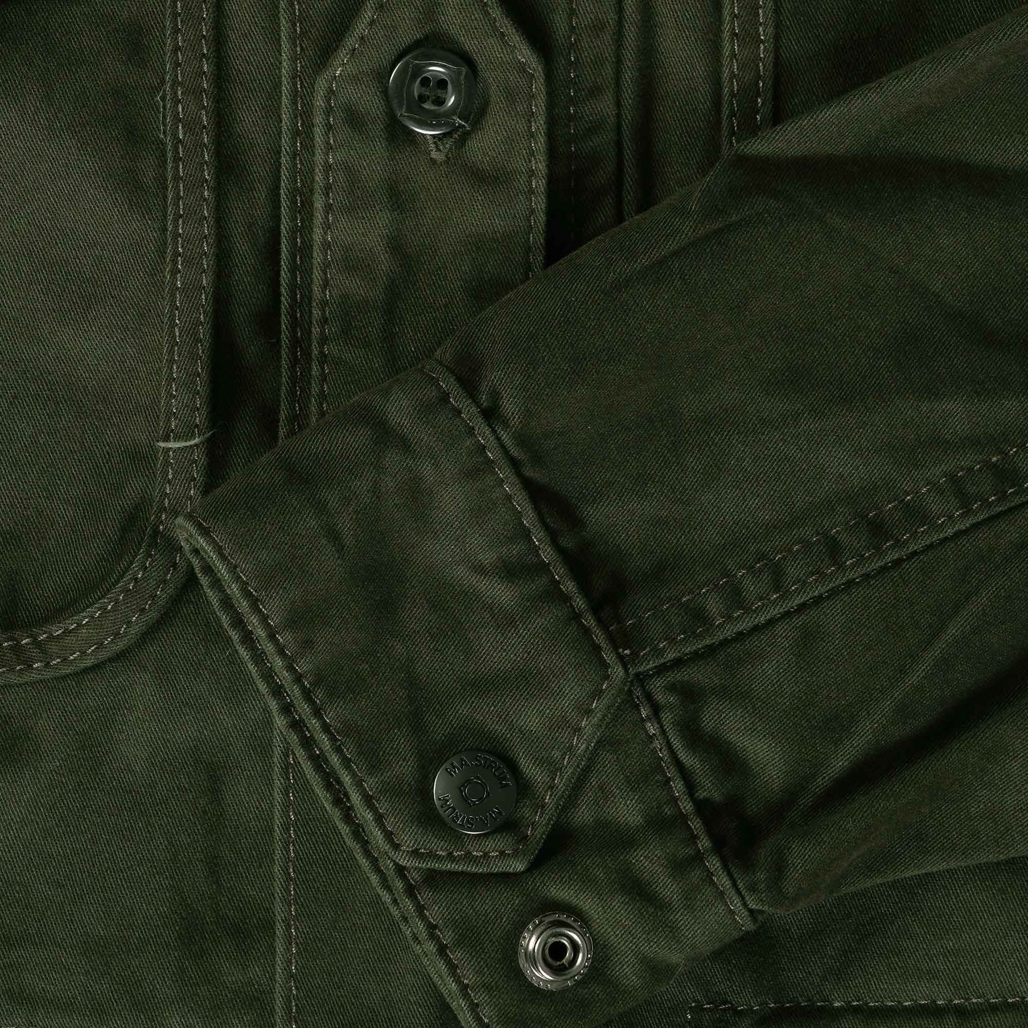 Zip Front Hooded Jacket - Oil Slick