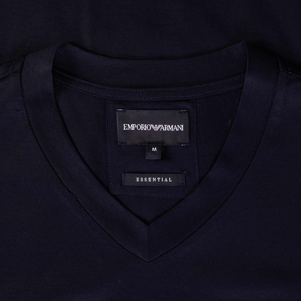Emporio Armani Short Sleeve T-Shirt - Blue Navy