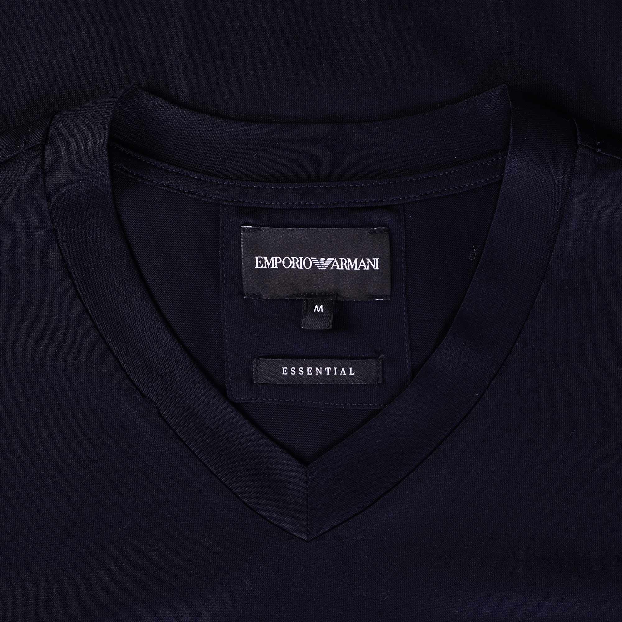 Emporio Armani Short Sleeve T-Shirt - Blue Navy