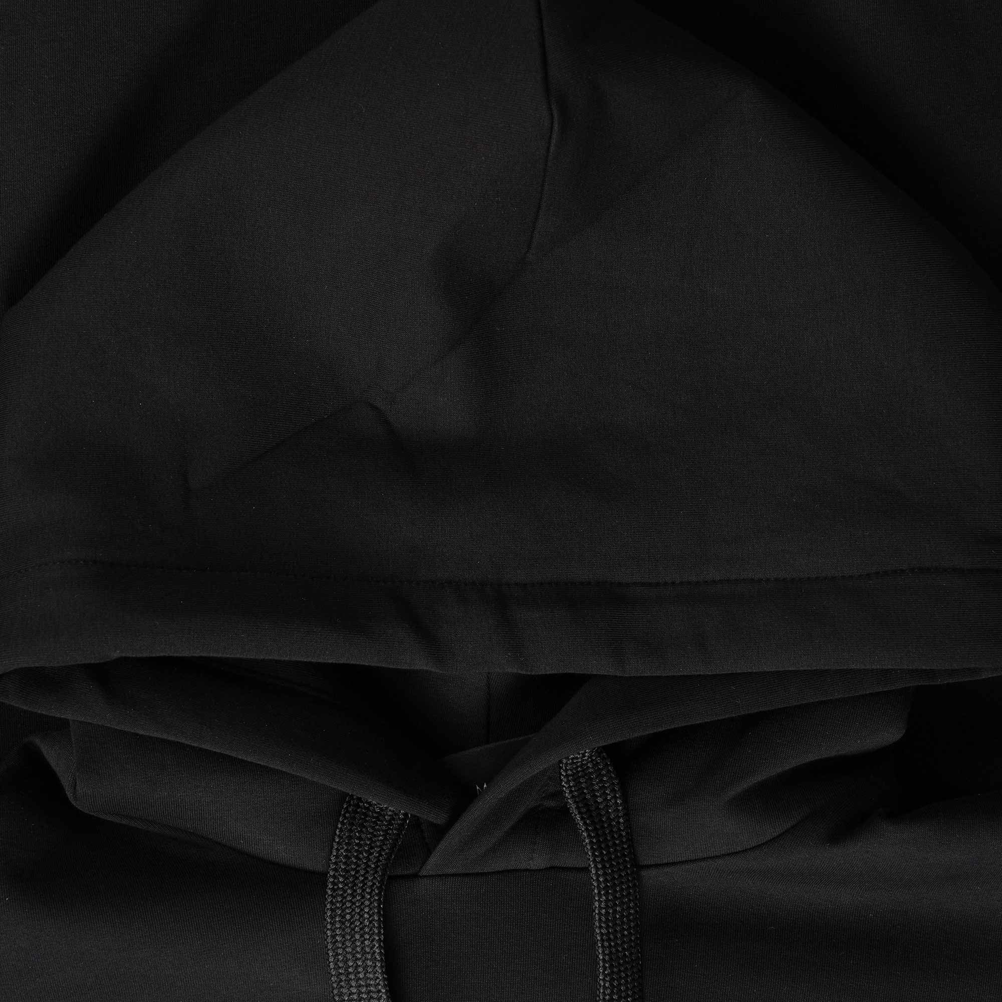 Emporio Armani Eagle Logo Hooded Sweatshirt - Nero