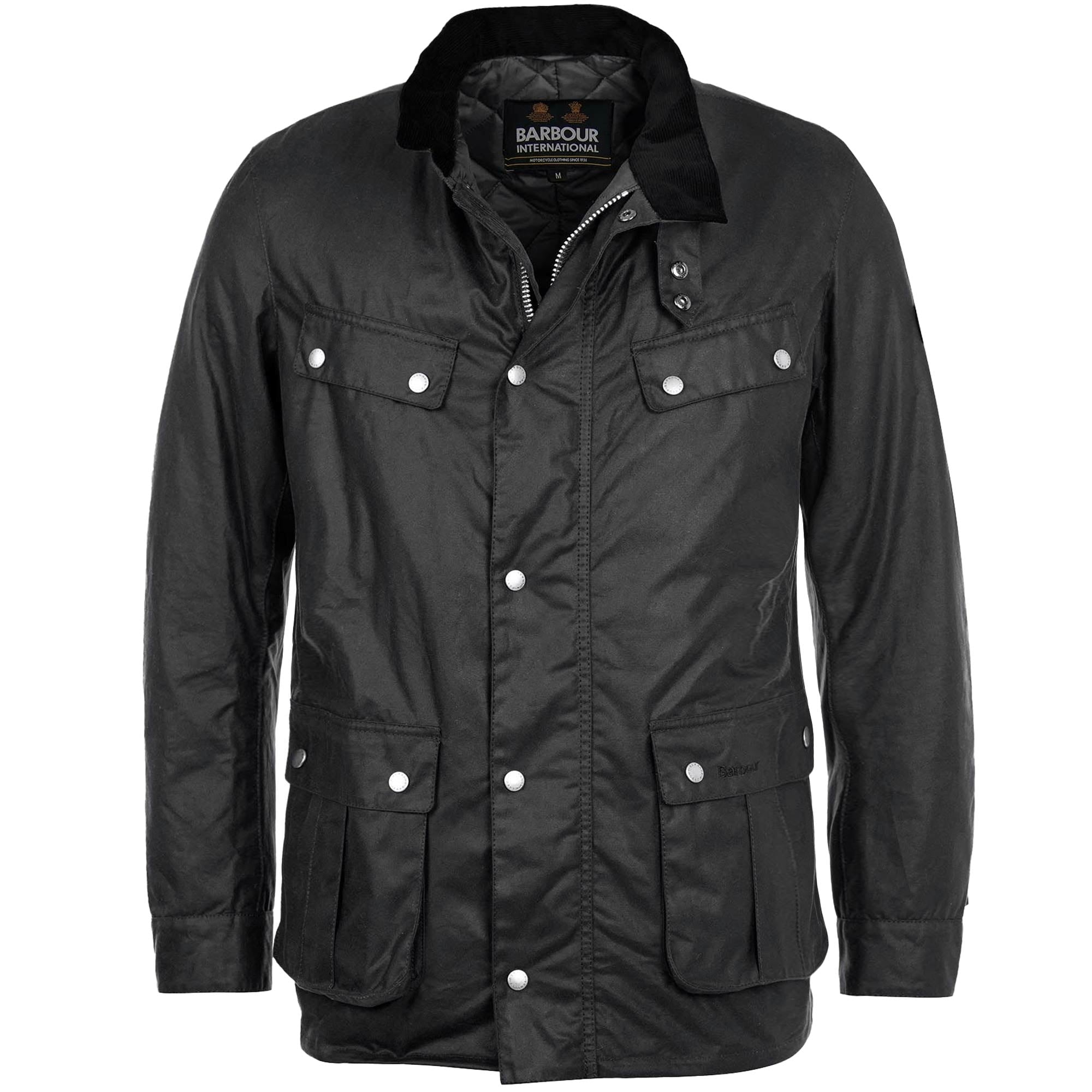 Barbour International Tourer Duke Wax Jacket - Black