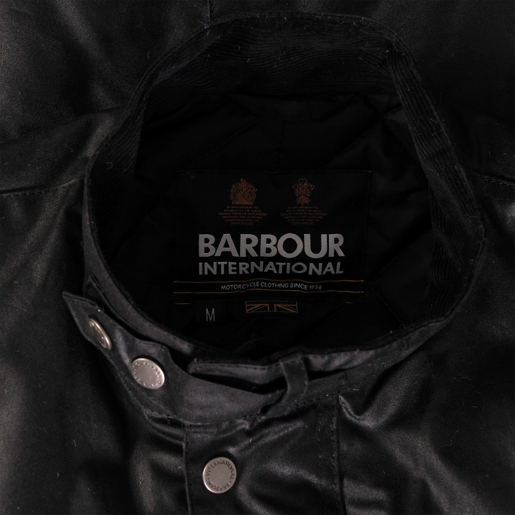 Barbour International Tourer Duke Wax Jacket - Black