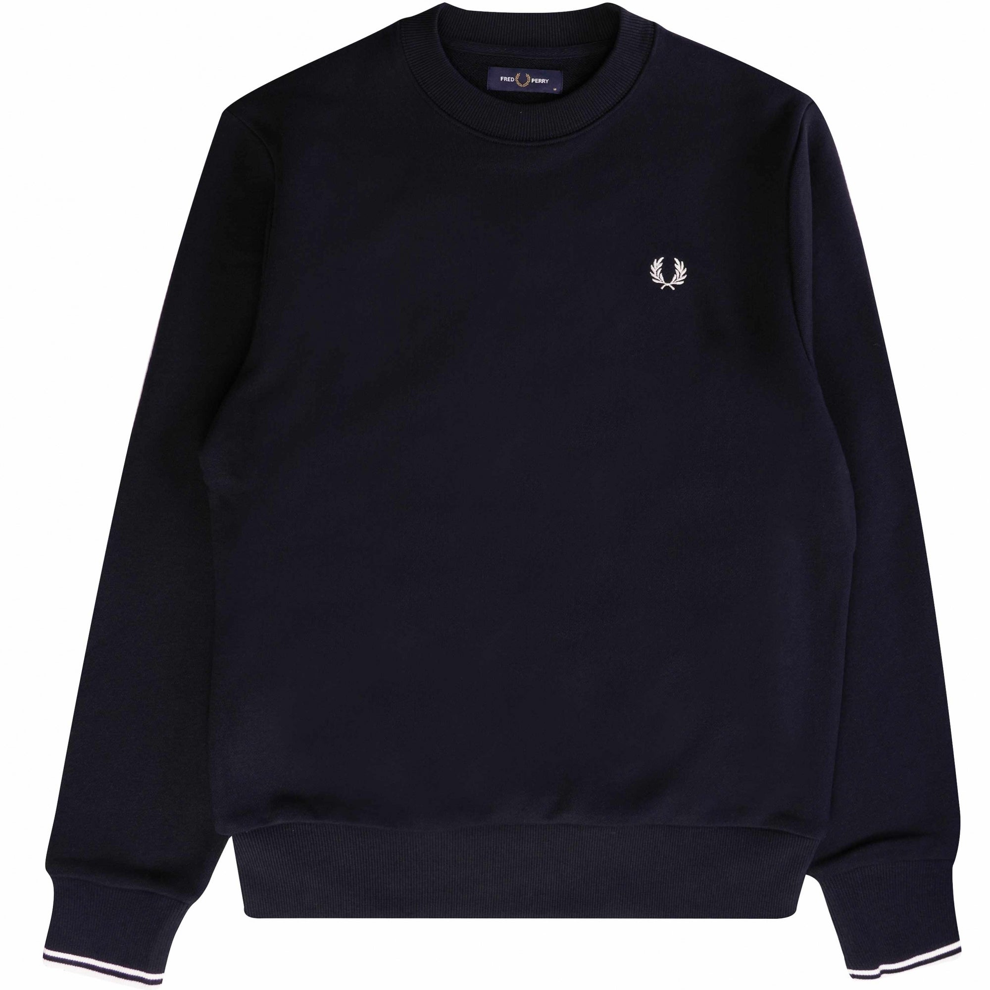 Fred Perry Crew Neck Sweatshirt - Navy