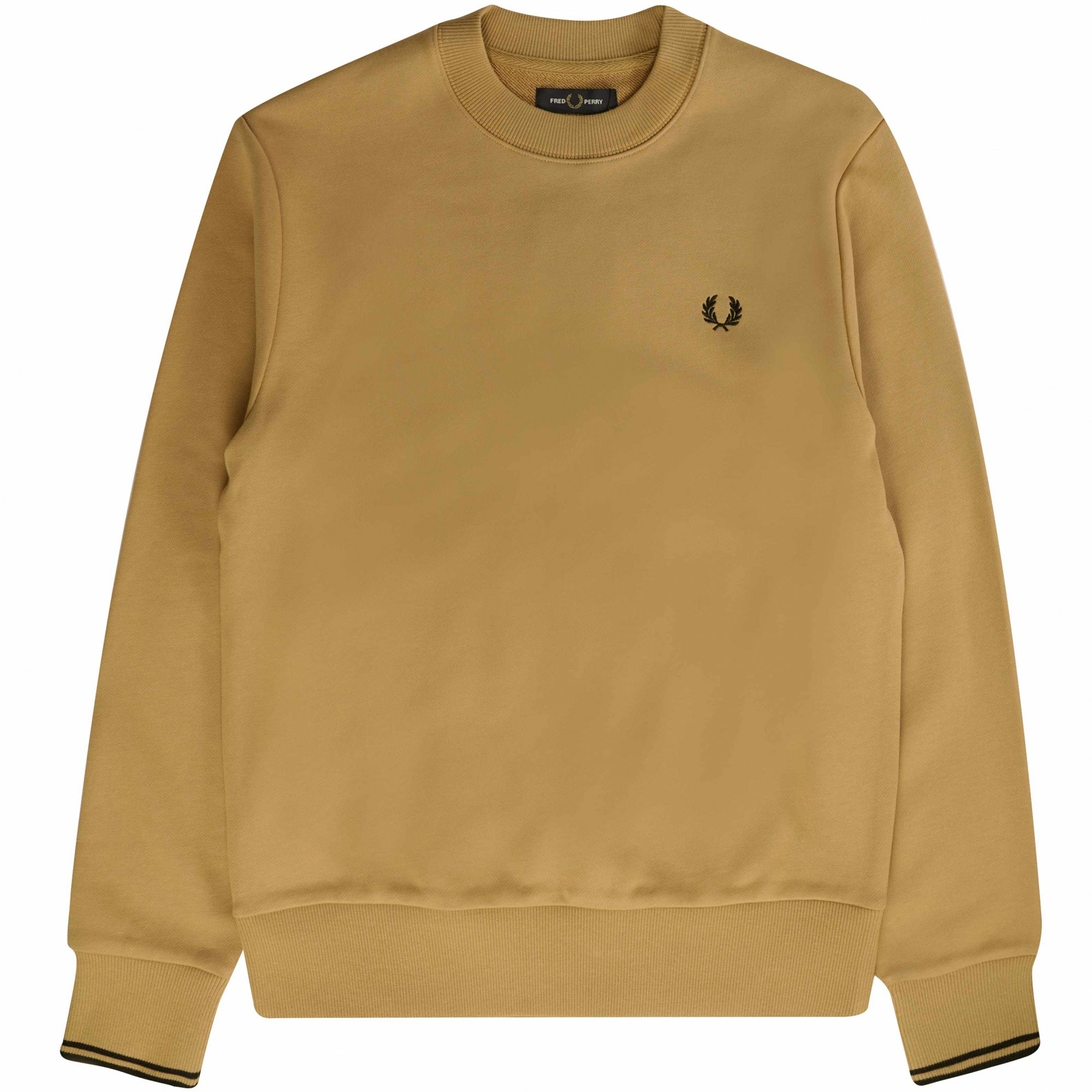 Fred Perry Crew Neck Sweatshirt - Desert