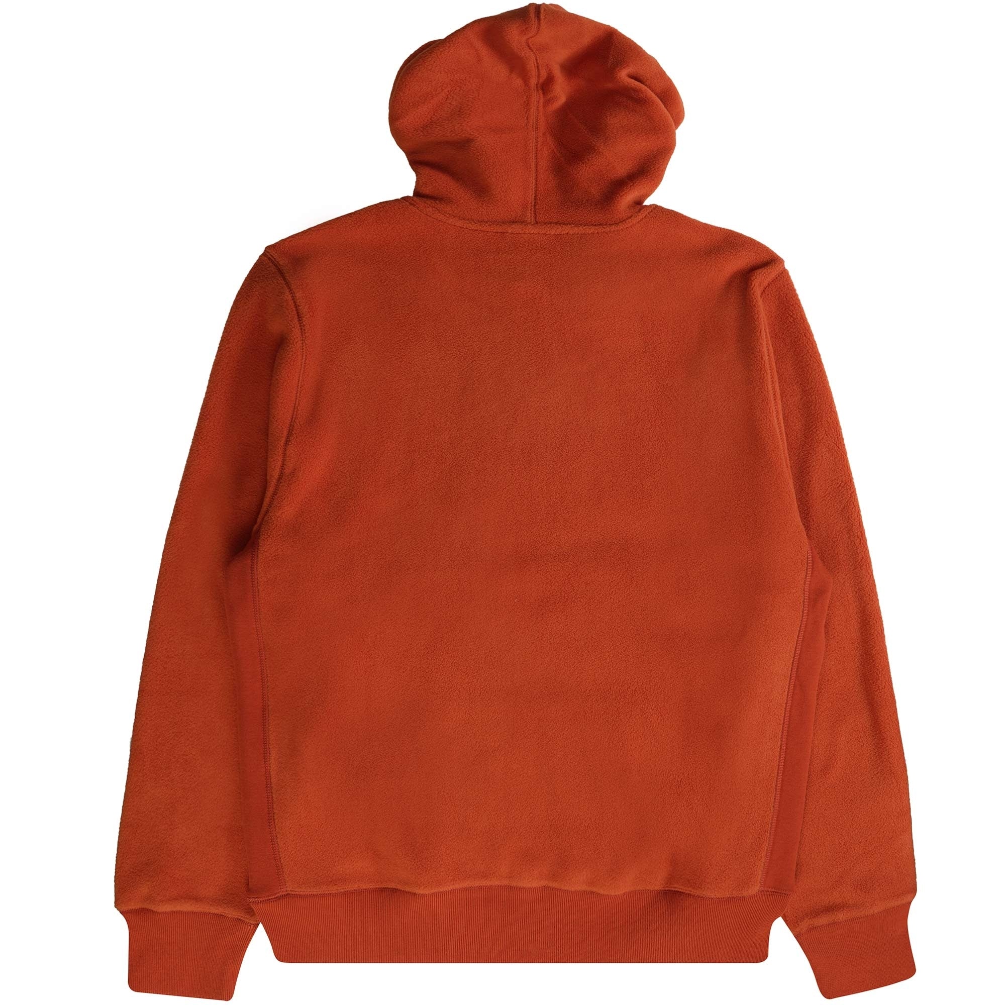 Paul Smith Fleece Happy Hoodie - Dark Rust