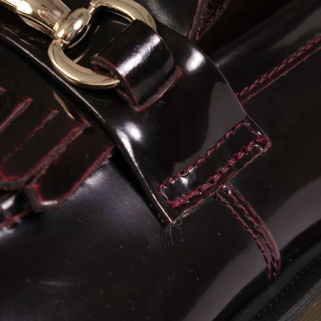 Dr. Martens Made In England Adrian Snaffle - Cherry Red
