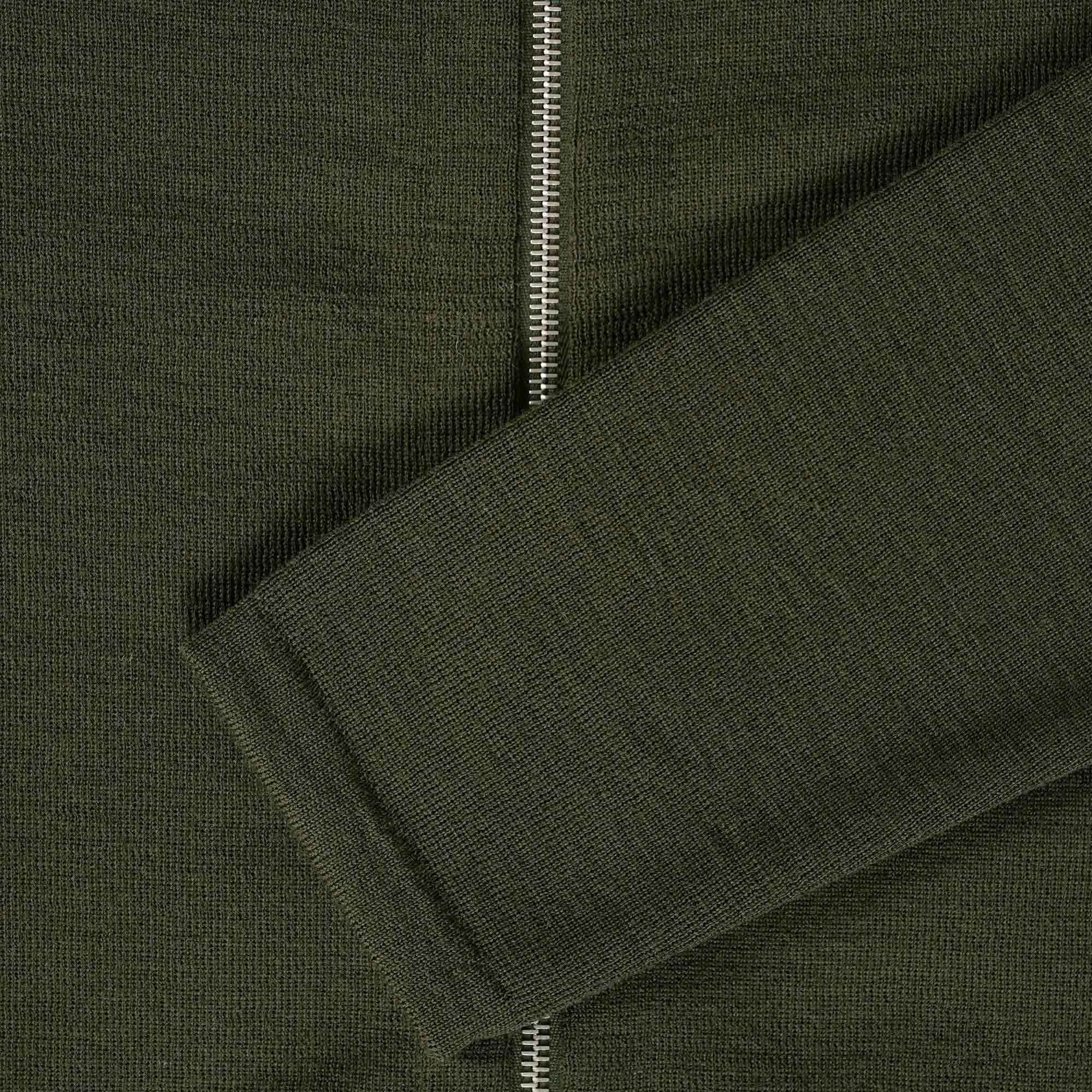 S.N.S Herning Naval Full Zip - Deep Bronze Green