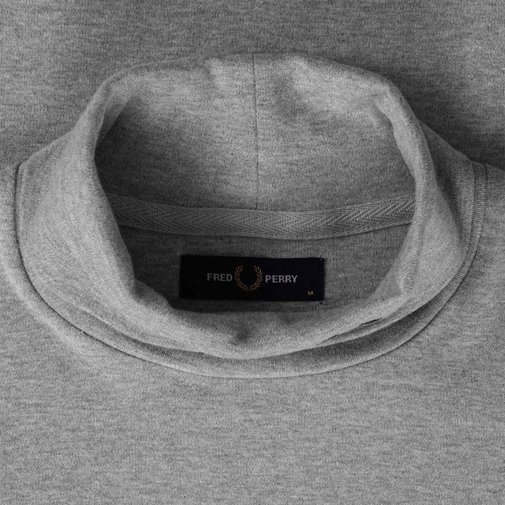 Fred Perry Roll Neck Top - Steel Marl