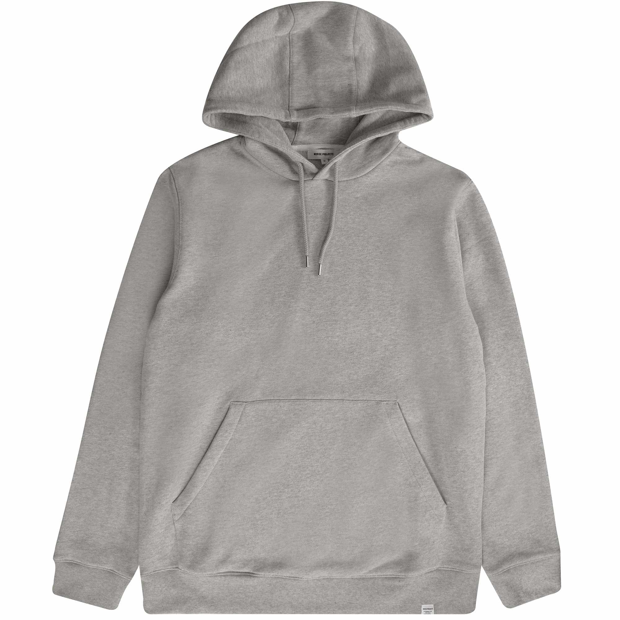 Norse Projects Vagn Classic Hoodie - Light Grey Melange