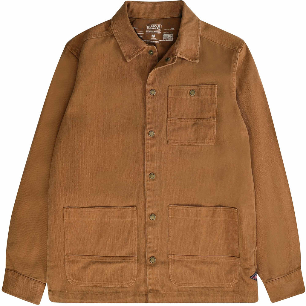 Barbour International Josh Overshirt - Cinnamon