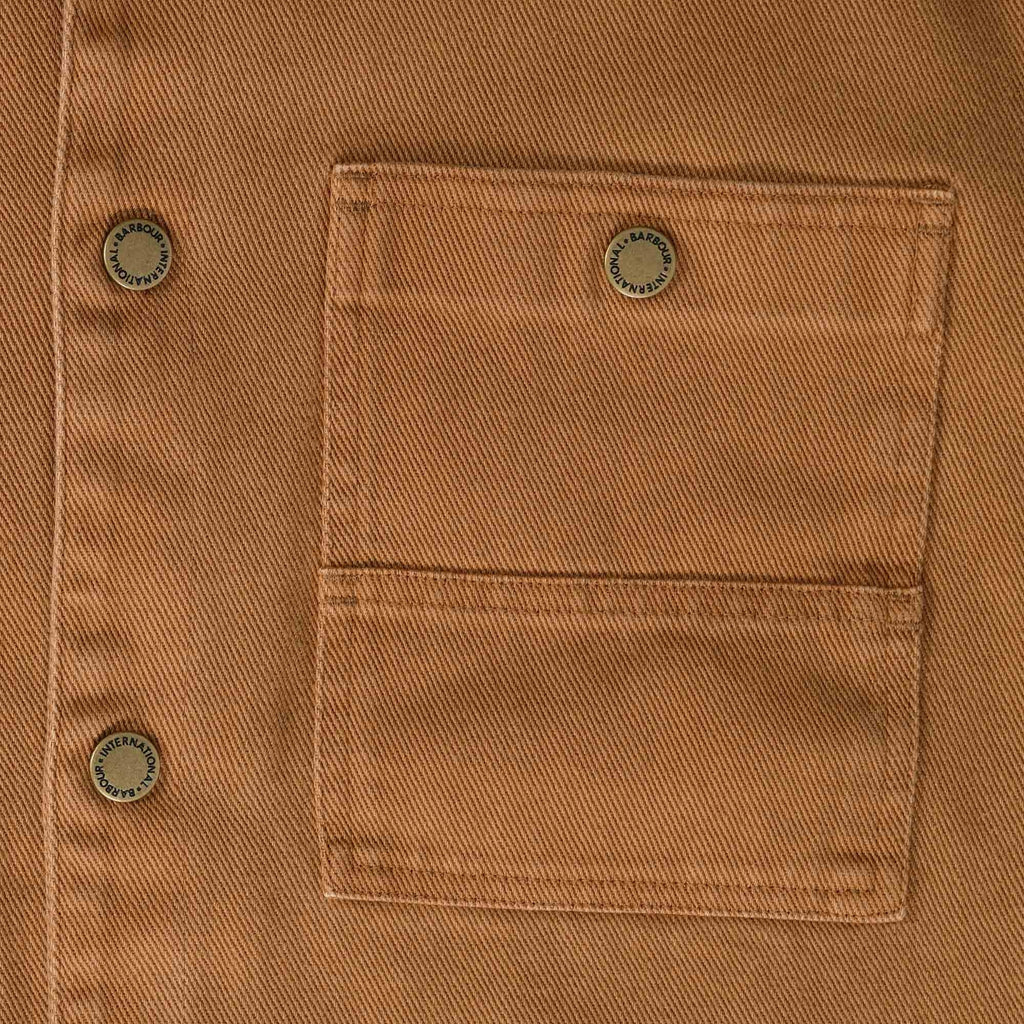 Barbour International Josh Overshirt - Cinnamon