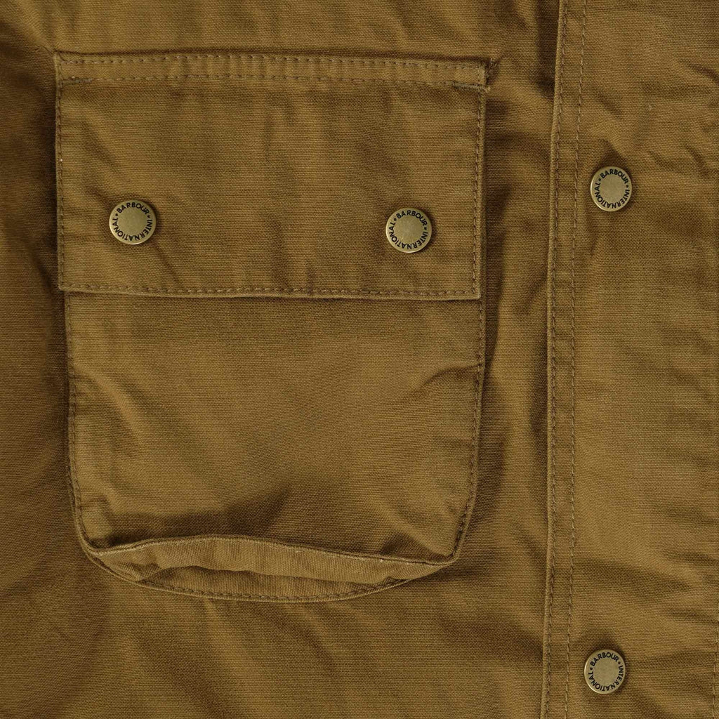 Barbour International Winter Grid A7 Grid Casual Jacket - Breen