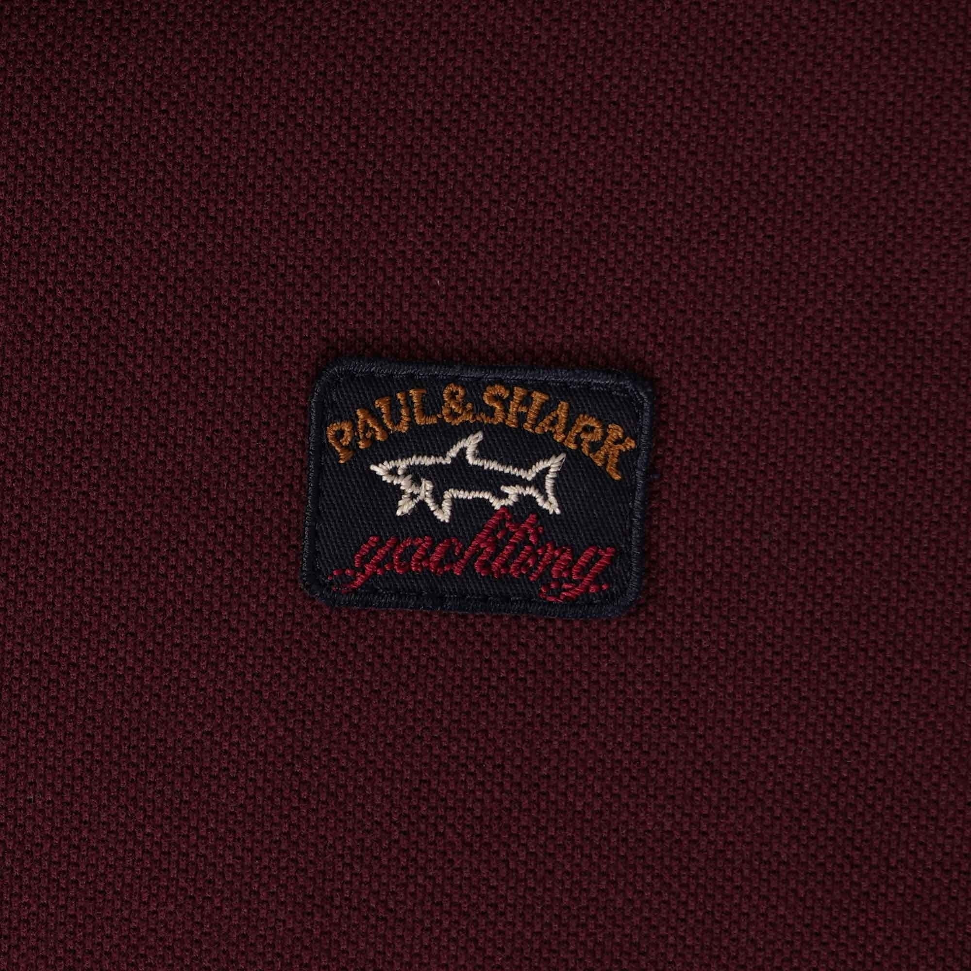 Short Sleeve Polo Shirt - Burgundy